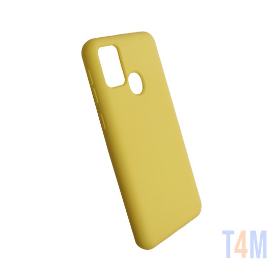 Capa de Silicone para Samsung Samsung Galaxy M21/M21s/M31 Amarelo